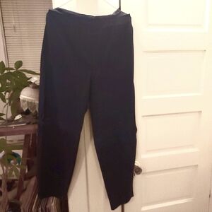 Vintage The Limited High Waisted Side-Zip Tapered Pants, Navy 14